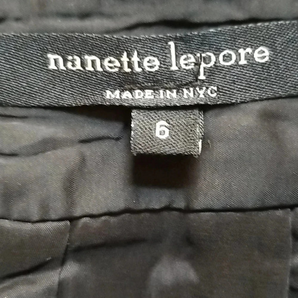 Nanette Lepore Venice Beach Blue Floral Skirt 6 - Picture 3 of 5